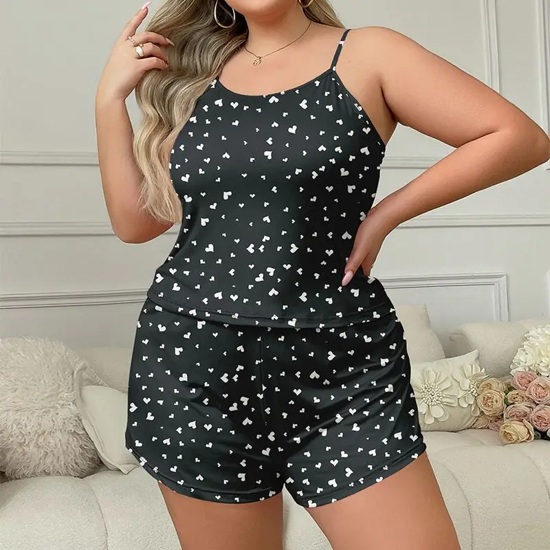 Casual Fashion Loose Simplicity Elegant Trend Sling Tank Top Shorts Two Piece Set Printing Summer New Style Floral Street Casua
Casual Fashion Loose Simplicity Elegant Trend Sling Tank Top Shorts Two Piece Set Printing Summer New Style Floral Street Casua