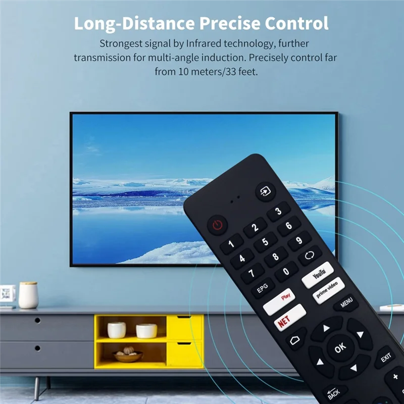 【Exclusive-Deal!】Replace RC201 Voice Remote Control For Sharp RC201 Smart TV Remote Control
【Exclusive-Deal!】Replace RC201 Voice Remote Control For Sharp RC201 Smart TV Remote Control