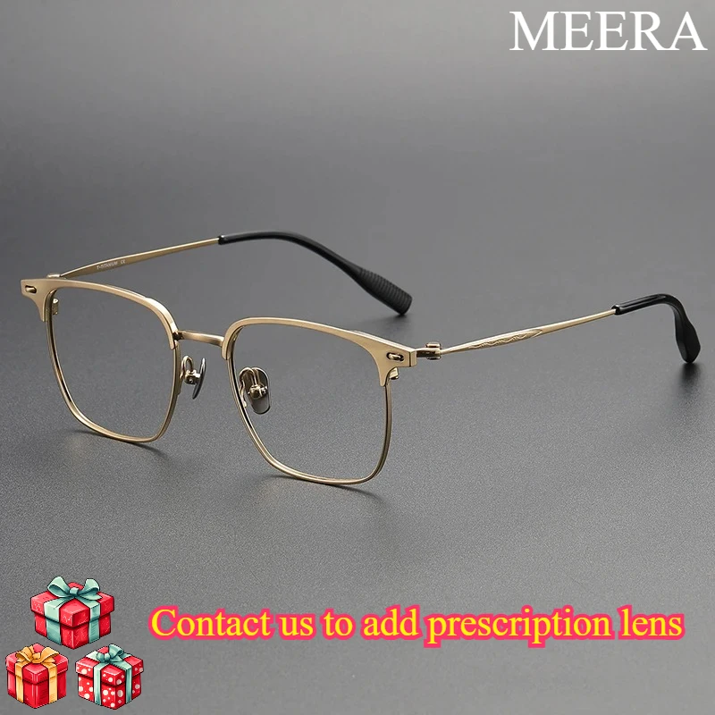 2026 Classic Pure Titanium Eyeglass Frame - Handcrafted with intricate designs comfortable and durable. Suitable for daily
2026 Classic Pure Titanium Eyeglass Frame - Handcrafted with intricate designs comfortable and durable. Suitable for daily