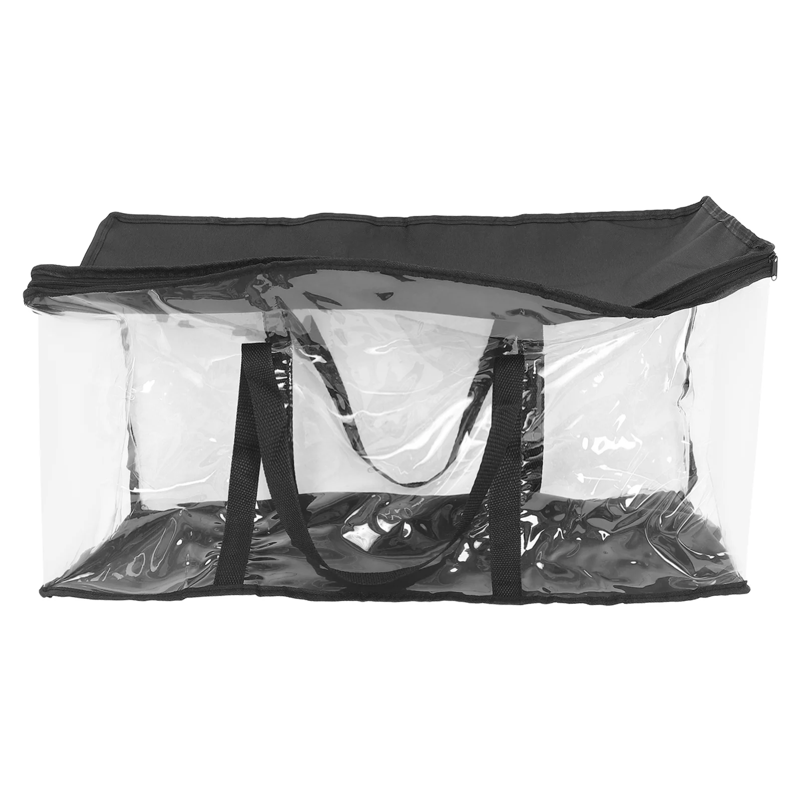 Portable PVC Polyester Storage Bag Large Capacity Waterproof Transparent Document Book Bag for School Office Use
Portable PVC Polyester Storage Bag Large Capacity Waterproof Transparent Document Book Bag for School Office Use