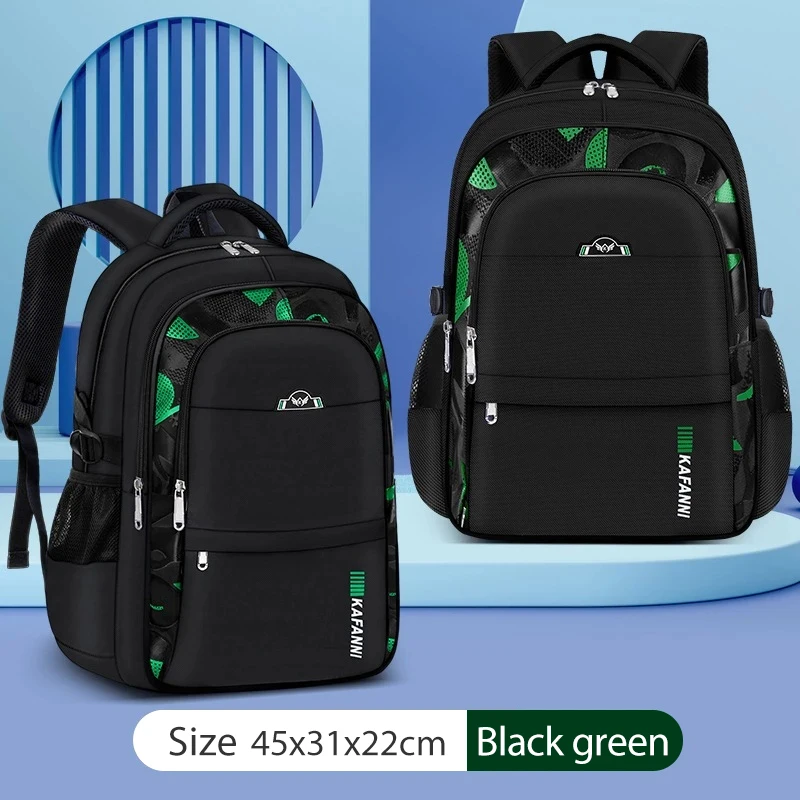 Bag Kids Bag Secondary School Primary School lightweight boys backpack Simple and fashionable large capacity bag
Bag Kids Bag Secondary School Primary School lightweight boys backpack Simple and fashionable large capacity bag
