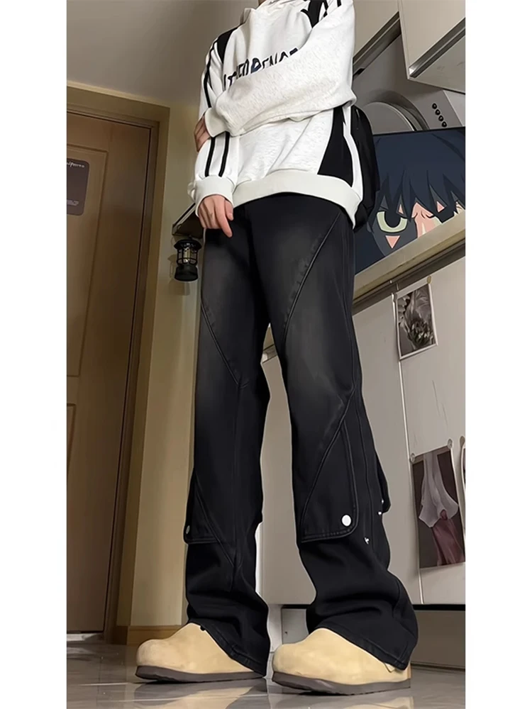 Hip Hop Sle Bell Bot Jeans for Men Youth Faionable Workwear Pants High Street Trendy Bootcut Denim Autumn Winter Ameri...
Hip Hop Sle Bell Bot Jeans for Men Youth Faionable Workwear Pants High Street Trendy Bootcut Denim Autumn Winter Ameri...