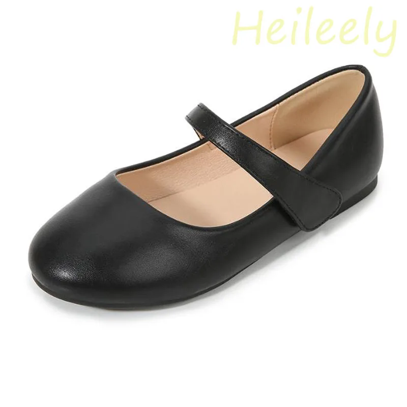 2024 New Kids Shoes for Girl Round Toe Black Color Leather Rubber Buttom Casual Flats 25 26 27
2024 New Kids Shoes for Girl Round Toe Black Color Leather Rubber Buttom Casual Flats 25 26 27