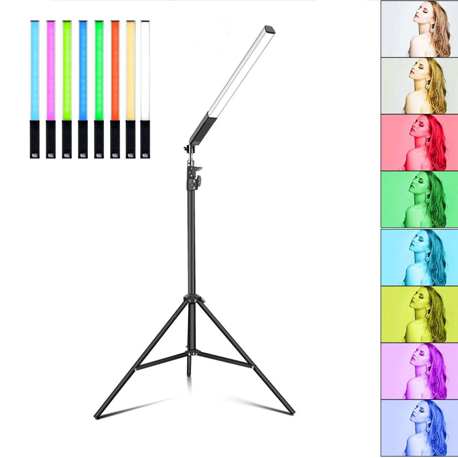 LUXCEO Q508A Ручная RGB видеолампа Светодиодная палочка 3000K-6000K CRI 95+ Фотостудия Красочная световая палочка для Youtube Vlog
LUXCEO Q508A Ручная RGB видеолампа Светодиодная палочка 3000K-6000K CRI 95+ Фотостудия Красочная световая палочка для Youtube Vlog