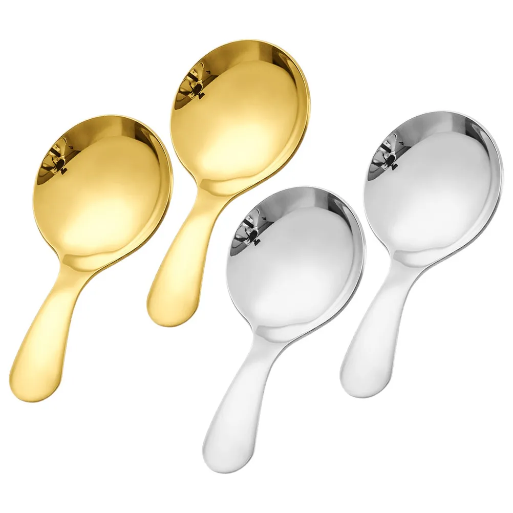 4Pcs Stainless Steel Ice Cream Set Dessert Scoop for Coffee Beans Milk Sugar Tea Seasonings Pudding Tasting
4Pcs Stainless Steel Ice Cream Set Dessert Scoop for Coffee Beans Milk Sugar Tea Seasonings Pudding Tasting