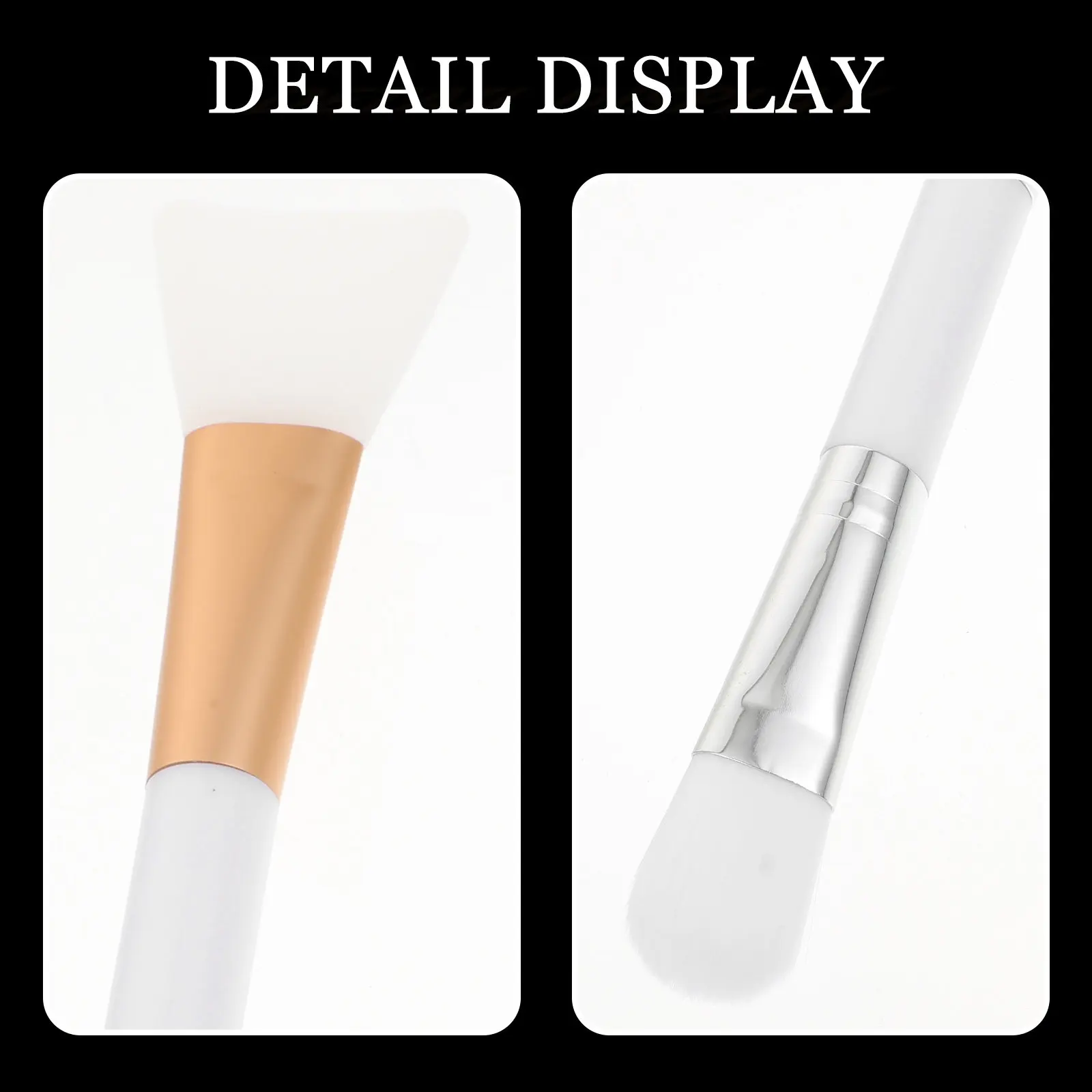 3Pcs Dual-End Mask Brush Silicone Facial Mud Mask Applicators DIY Beauty Tools Soft Silicone and Fiber Head Skin Care
3Pcs Dual-End Mask Brush Silicone Facial Mud Mask Applicators DIY Beauty Tools Soft Silicone and Fiber Head Skin Care