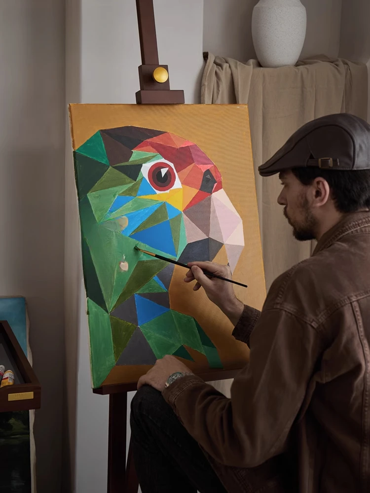 Italian professional art oil painting stand 2K4k sketch drawing board art student special rear support easel solid wood bracket
Italian professional art oil painting stand 2K4k sketch drawing board art student special rear support easel solid wood bracket