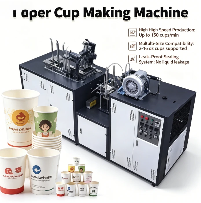 YG Customized Automatic Coffee Paper Cup Machine Coffee TeaPaper Cup Machine Making
YG Customized Automatic Coffee Paper Cup Machine Coffee TeaPaper Cup Machine Making
