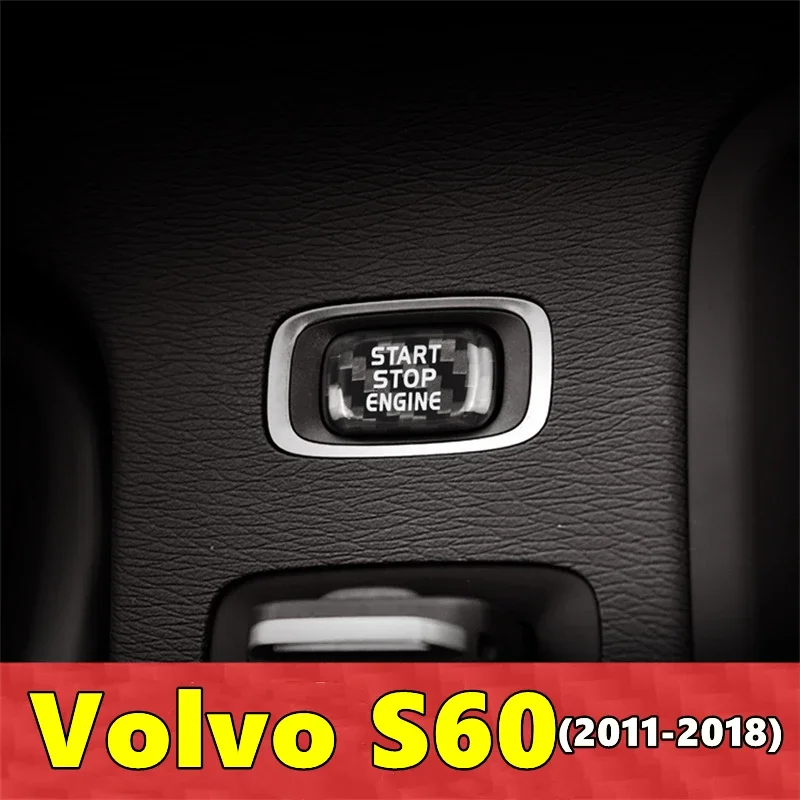 For Volvo S60 Car Engine Start Stop Button Cover Real Carbon Fiber Sticker 2011 2012 2013 2014 2015 2016 2017 2018
For Volvo S60 Car Engine Start Stop Button Cover Real Carbon Fiber Sticker 2011 2012 2013 2014 2015 2016 2017 2018