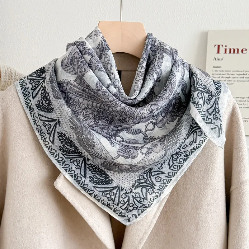 Square Scarf Women's Shawl Hijab Bandana Wraps Headscarf Neckerchief Female Foulards Femme Turban Windproof Print
Square Scarf Women's Shawl Hijab Bandana Wraps Headscarf Neckerchief Female Foulards Femme Turban Windproof Print