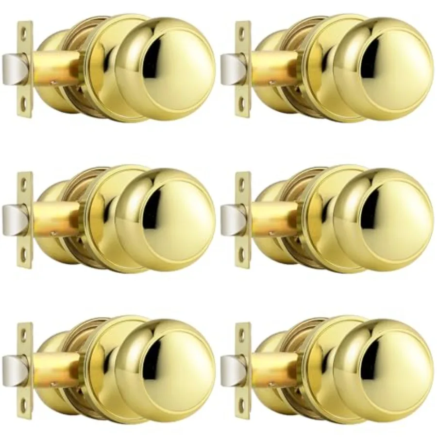 Passage Door Knobs Interior Hall/Closet Door Handles Keyless Locksets
Passage Door Knobs Interior Hall/Closet Door Handles Keyless Locksets