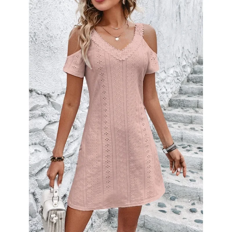 Loose Off Shoulder Mini Dress Women Summer Casual Holiday Party Beach Vestidos White Chic Elegant Office Ladies A line Dresses
Loose Off Shoulder Mini Dress Women Summer Casual Holiday Party Beach Vestidos White Chic Elegant Office Ladies A line Dresses