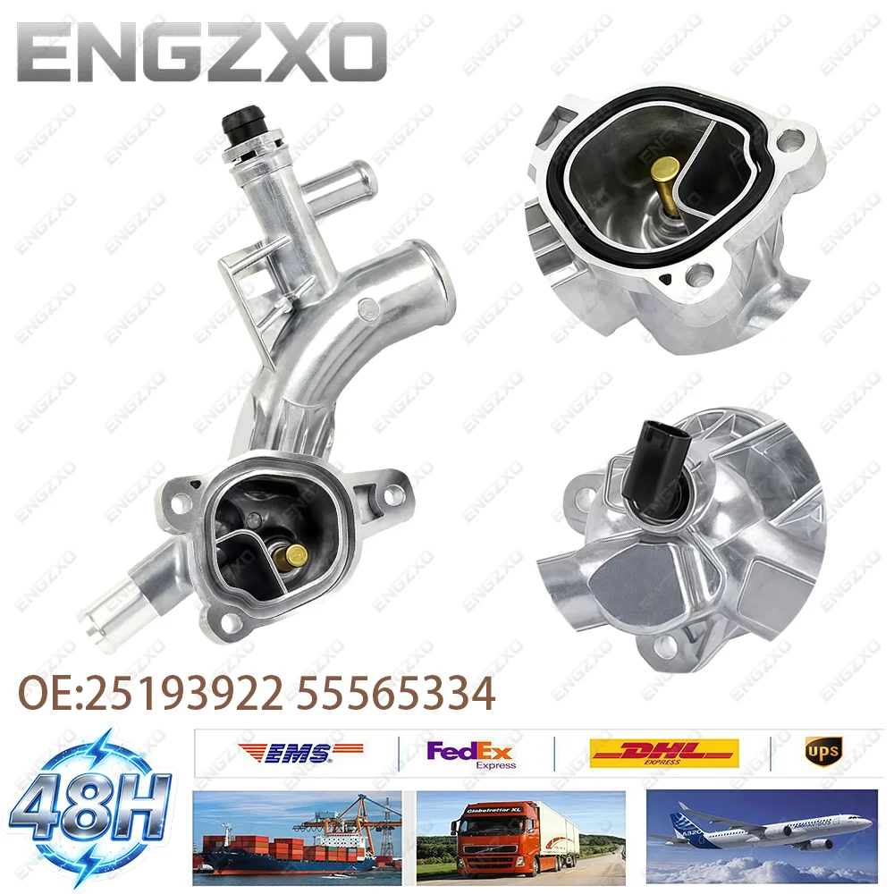 High Quality 25193922 55565334 Aluminum Coolant Thermostat Housing Water Outlet For Chevrolet Cruze Sonic Trax Buick Encore 1.4L
High Quality 25193922 55565334 Aluminum Coolant Thermostat Housing Water Outlet For Chevrolet Cruze Sonic Trax Buick Encore 1.4L
