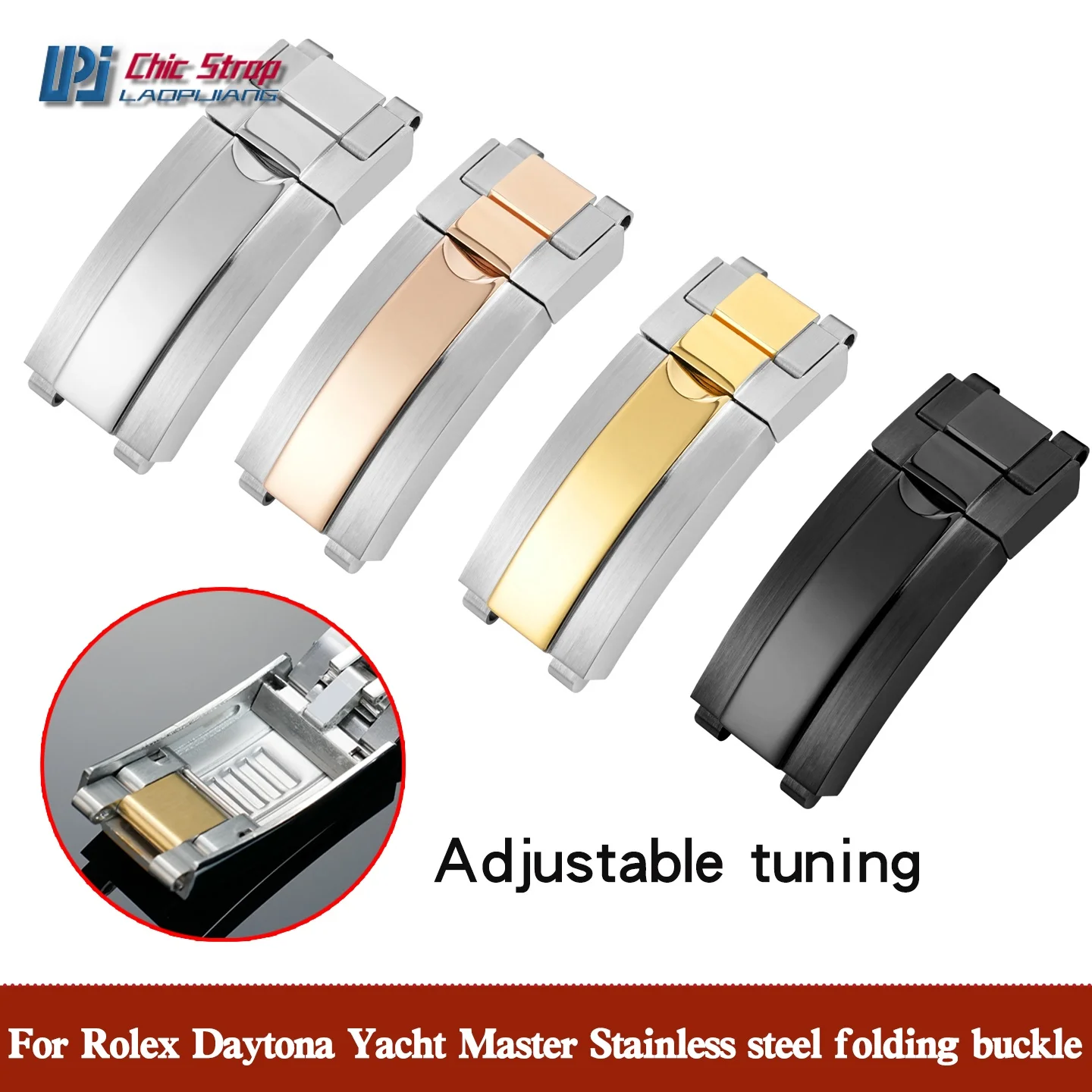 Для Rolex зеленый черный водный призрак складная пряжка из нержавеющей стали Yacht-Master Daytona металлическая пряжка для часов регулируемая тюнинговая застежка
Для Rolex зеленый черный водный призрак складная пряжка из нержавеющей стали Yacht-Master Daytona металлическая пряжка для часов регулируемая тюнинговая застежка