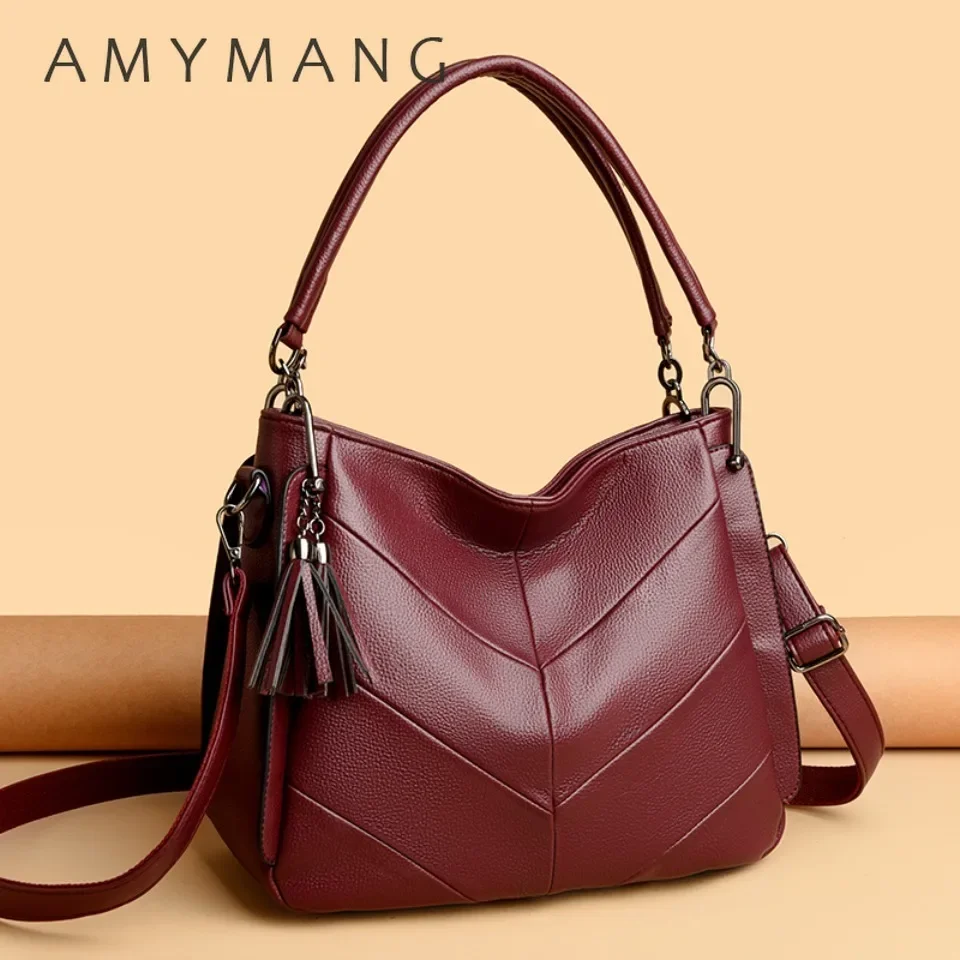 High-capacity Women Bag Designer Fashion Tassel Womens Leather Handbags Ladies Messenger Bag High Quality Shoulder Messenger Bag
High-capacity Women Bag Designer Fashion Tassel Womens Leather Handbags Ladies Messenger Bag High Quality Shoulder Messenger Bag