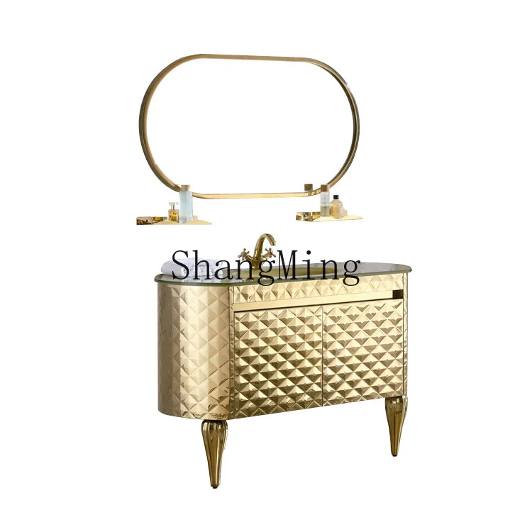 LXY bathroom combination bathroom stainless steel washbasin floor-to-ceiling washbasin
LXY bathroom combination bathroom stainless steel washbasin floor-to-ceiling washbasin
