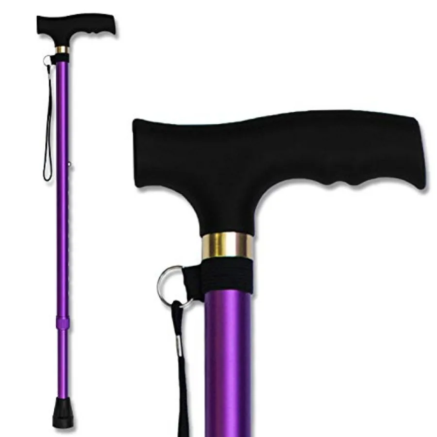 Walking Cane - Adjustable Walking Stick - Lightweight Aluminum Offset Cane with Ergonomic Handle and Wrist Strap - Ideal Daily
Walking Cane - Adjustable Walking Stick - Lightweight Aluminum Offset Cane with Ergonomic Handle and Wrist Strap - Ideal Daily