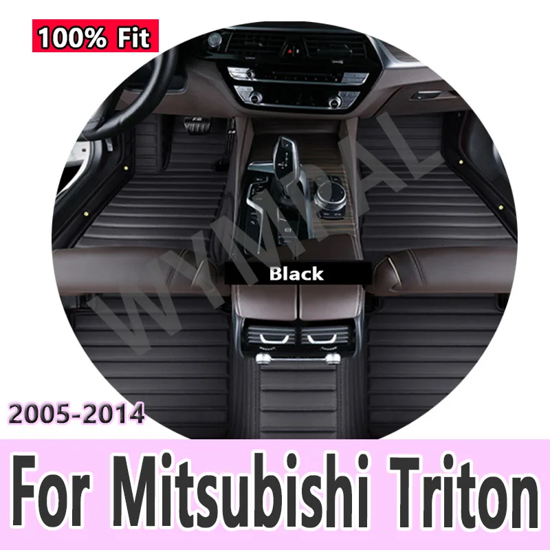 Luxury Car Mats For Mitsubishi Triton L200 Sportero Hunter Strakar KA 2005~2014 Waterproof Floor Mat Car Accessories Interior
Luxury Car Mats For Mitsubishi Triton L200 Sportero Hunter Strakar KA 2005~2014 Waterproof Floor Mat Car Accessories Interior