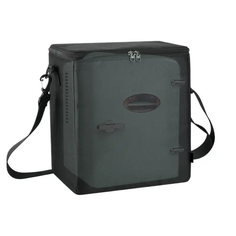 Portable Fridge Bag Nylon Zipper Refrigerator Organizer Black Makeup Case Portable Freezer Protector With Shoulder Strap For
Portable Fridge Bag Nylon Zipper Refrigerator Organizer Black Makeup Case Portable Freezer Protector With Shoulder Strap For