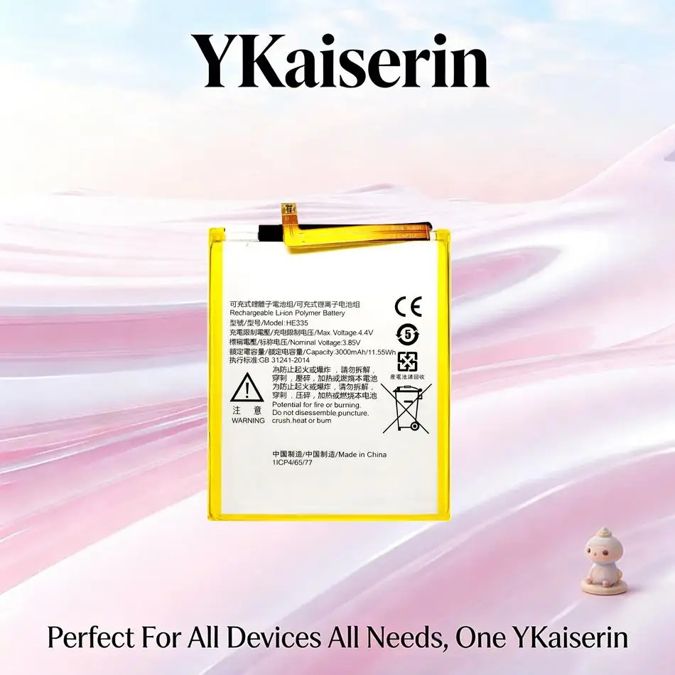 HE335 Safe 3000mAh High-Capacity Mobile Phone Battery For Nokia 6 TA-1000 TA-1003 TA-1021 TA-1025 TA-1033 TA-1039
HE335 Safe 3000mAh High-Capacity Mobile Phone Battery For Nokia 6 TA-1000 TA-1003 TA-1021 TA-1025 TA-1033 TA-1039