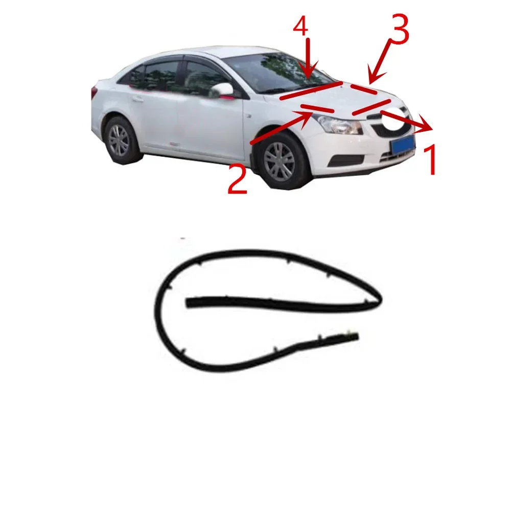 Резиновое уплотнение для капота Chevrolet Cruze, 1 шт., Резиновая полоса для Cruze 2009-2015, резиновые аксессуары для кузова автомобиля
Резиновое уплотнение для капота Chevrolet Cruze, 1 шт., Резиновая полоса для Cruze 2009-2015, резиновые аксессуары для кузова автомобиля