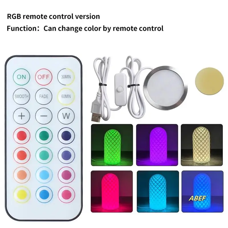 For Bambu Lab Multi-Color Led Remote Control Lighting Kit 3D Printing RGB Led Model Without Printparts
For Bambu Lab Multi-Color Led Remote Control Lighting Kit 3D Printing RGB Led Model Without Printparts