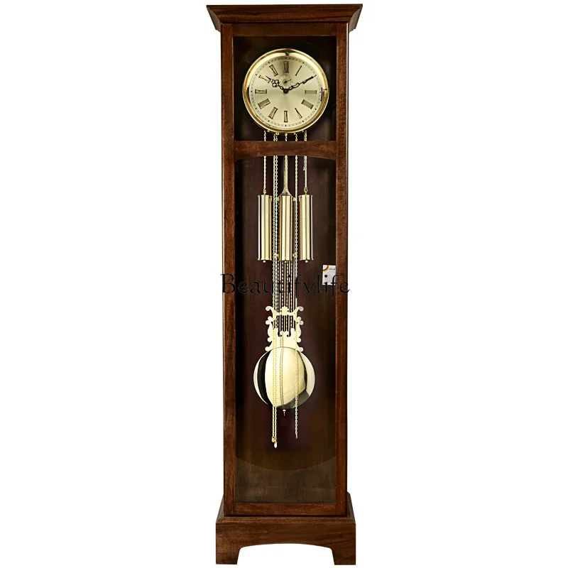 European floor clock living room modern simple American mechanical light luxury floor clock
European floor clock living room modern simple American mechanical light luxury floor clock