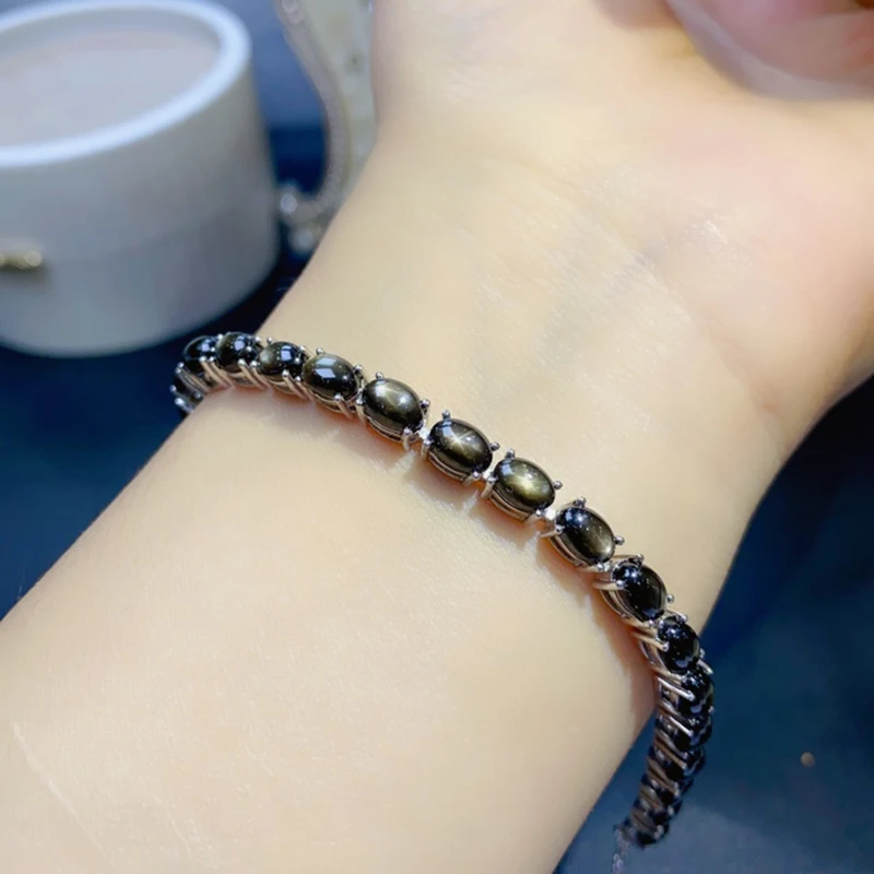 Natural Star Sapphire Bracelet for women silver 925 jewelry luxury gem stones 18k gold plated free shiping items
Natural Star Sapphire Bracelet for women silver 925 jewelry luxury gem stones 18k gold plated free shiping items