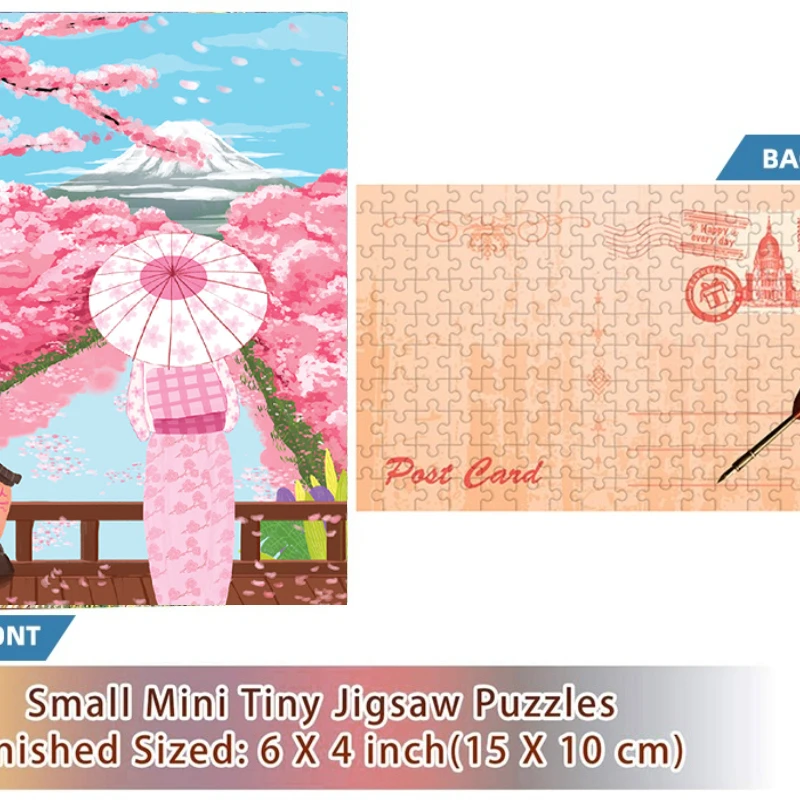 150PCS Mini Test Tube Under Mount Fuji Jigsaw Puzzle for Adult Decompression Toys Game Family Educational Toys
150PCS Mini Test Tube Under Mount Fuji Jigsaw Puzzle for Adult Decompression Toys Game Family Educational Toys