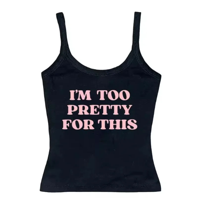 Fashion American Letter Print Grunge Punk Women Clothes Y2k Aesthetic All Match Cool Girl High Street Camisole Harajuku Base Top
Fashion American Letter Print Grunge Punk Women Clothes Y2k Aesthetic All Match Cool Girl High Street Camisole Harajuku Base Top
