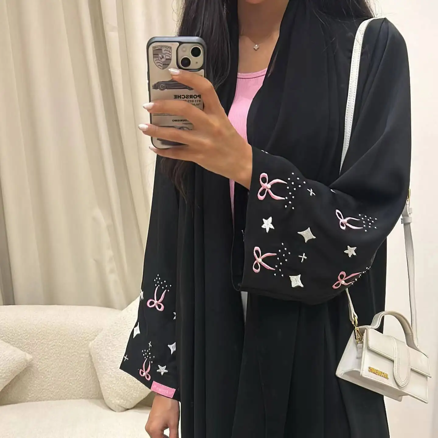 Luxury Black Embroidery Muslim Abaya for Women Ramadan Eid Modest Dubai Arabic Kaftan Dresses Caftan Marocain Femme Musulmane
Luxury Black Embroidery Muslim Abaya for Women Ramadan Eid Modest Dubai Arabic Kaftan Dresses Caftan Marocain Femme Musulmane