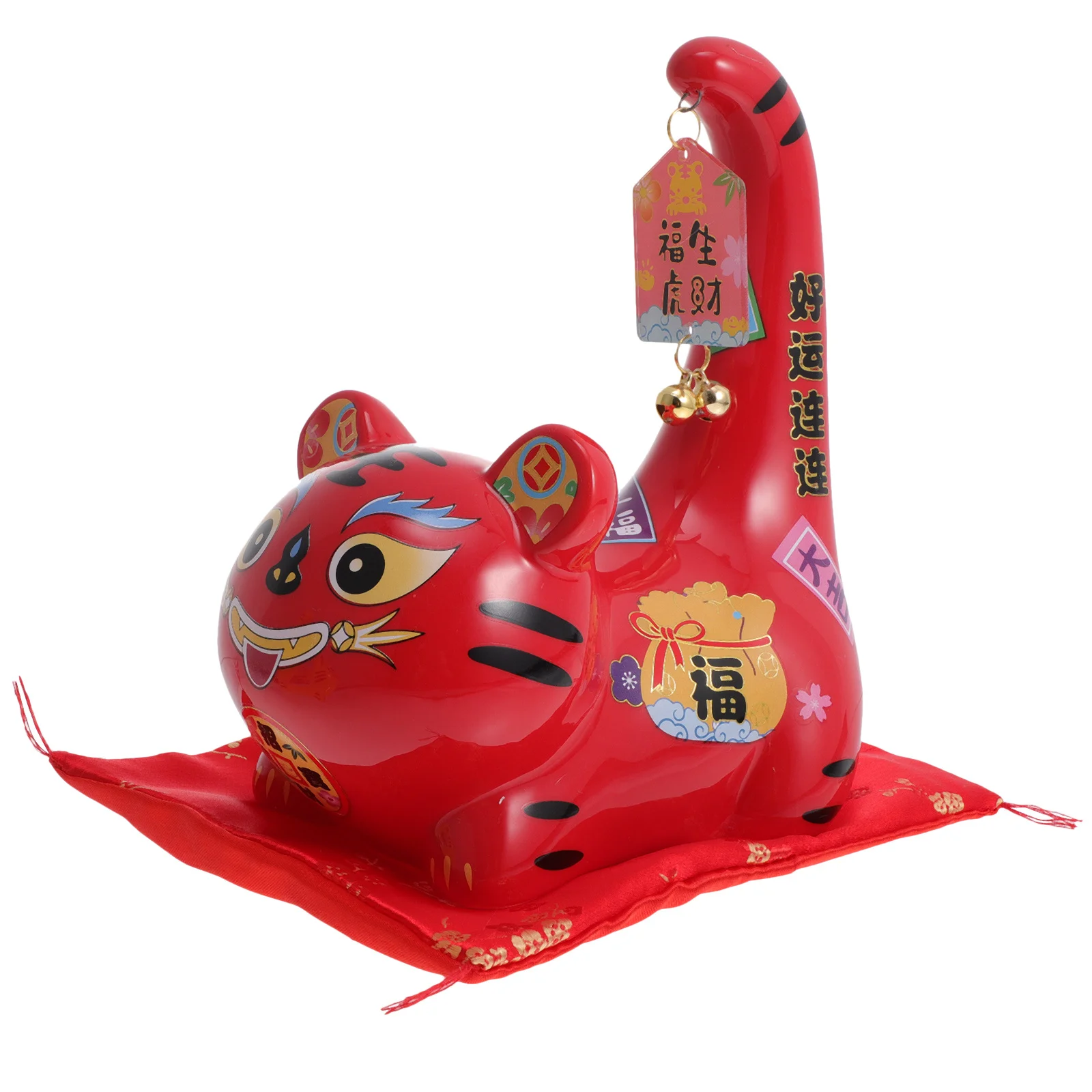 1Set Creative Tiger Coin Can Durable Savings Bank with Chinese Blessing Words Ideal for Home Decor Kids Zodiac Money Jar
1Set Creative Tiger Coin Can Durable Savings Bank with Chinese Blessing Words Ideal for Home Decor Kids Zodiac Money Jar