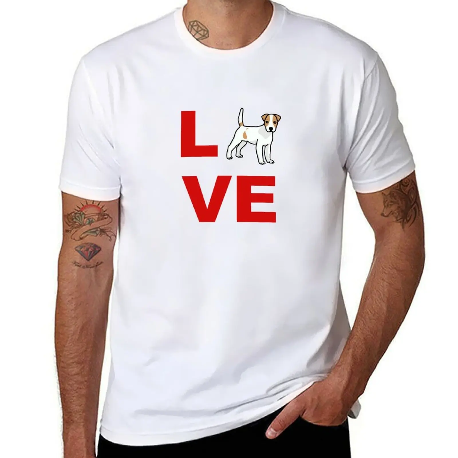 Love, Jack Russell, dog T-Shirt anime t shirts oversize t shirt man designer T-Shirt
Love, Jack Russell, dog T-Shirt anime t shirts oversize t shirt man designer T-Shirt