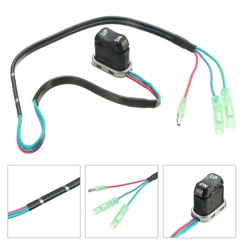 Black Power Tilt Trim Switch For Johnson Evinrude Outboard 5006358 Power Trim Tilt Switch Boat Type-Tool NEW
Black Power Tilt Trim Switch For Johnson Evinrude Outboard 5006358 Power Trim Tilt Switch Boat Type-Tool NEW
