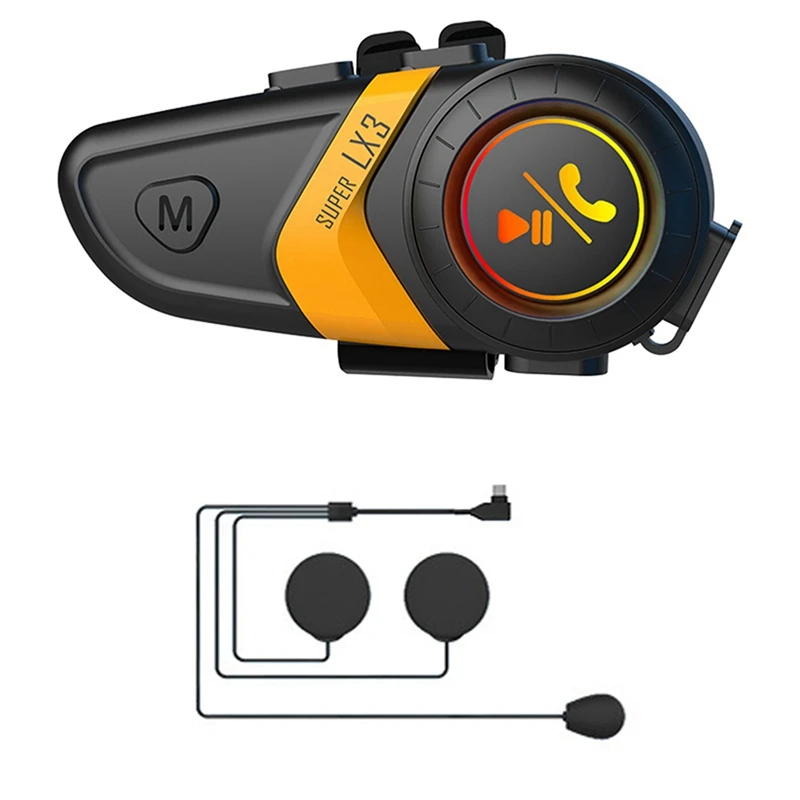 Лидер продаж3x LX3 Bluetooth-гарнитура BT5.0 для езды на мотоцикле Беспроводная гарнитура для вызова 1200 мАч с мягкой линией Гарнитура из пшеницы Желтый
Лидер продаж3x LX3 Bluetooth-гарнитура BT5.0 для езды на мотоцикле Беспроводная гарнитура для вызова 1200 мАч с мягкой линией Гарнитура из пшеницы Желтый