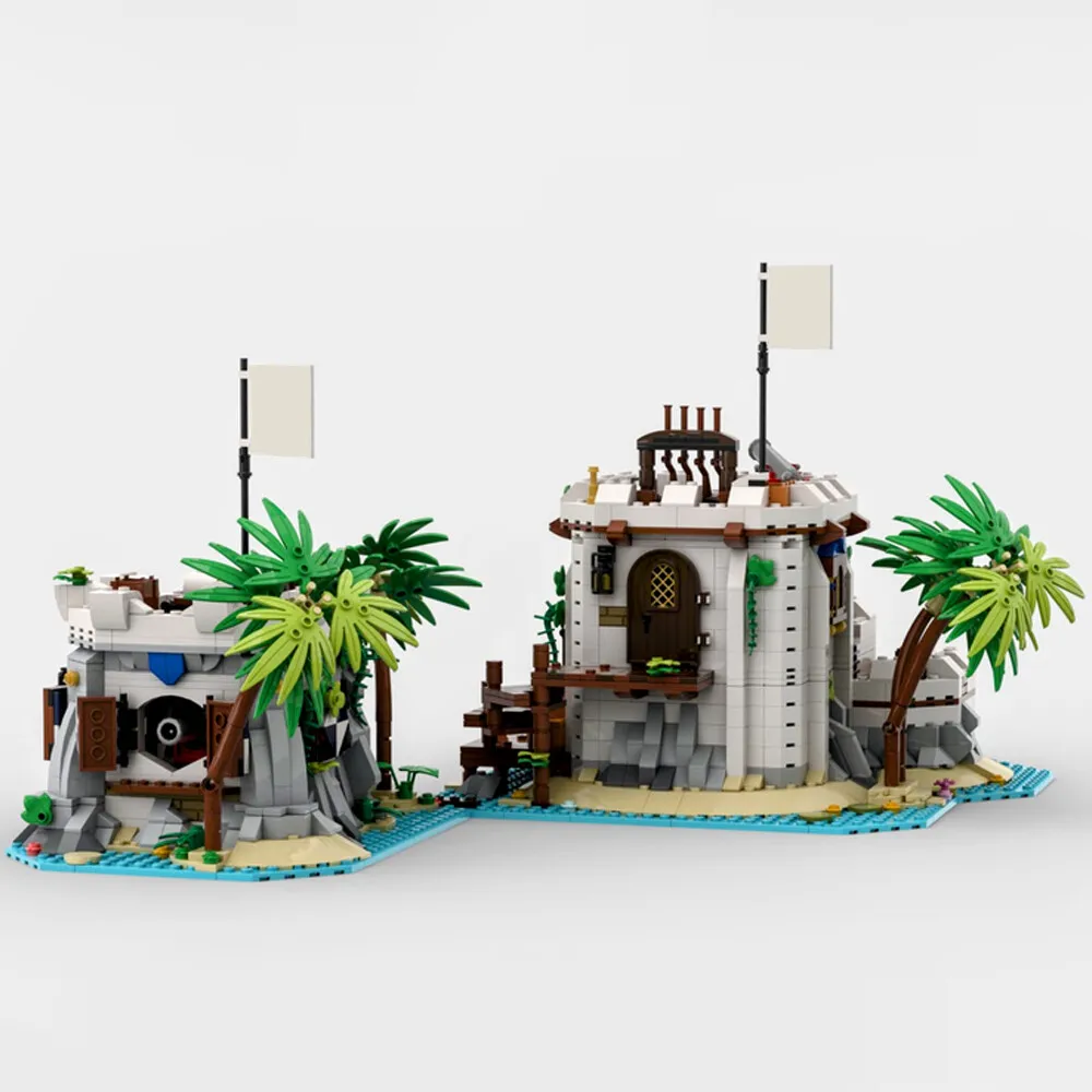 MOC-79638+MOC-80308 Imperial Fortified Outpost & Imperial Cannon Cove 2292 Parts
MOC-79638+MOC-80308 Imperial Fortified Outpost & Imperial Cannon Cove 2292 Parts