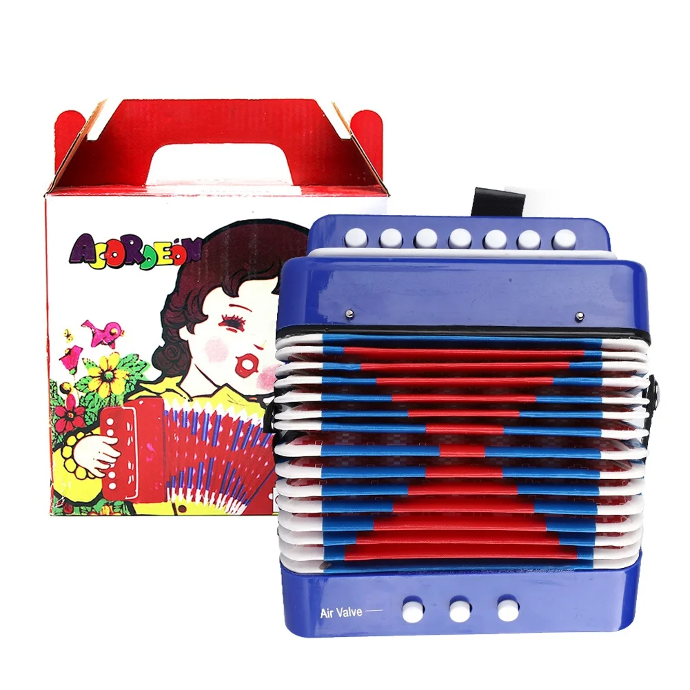 Children 7-Key 2 Bass Mini Small Accordion Educational Musical Instrument Rhythm Toy
Children 7-Key 2 Bass Mini Small Accordion Educational Musical Instrument Rhythm Toy