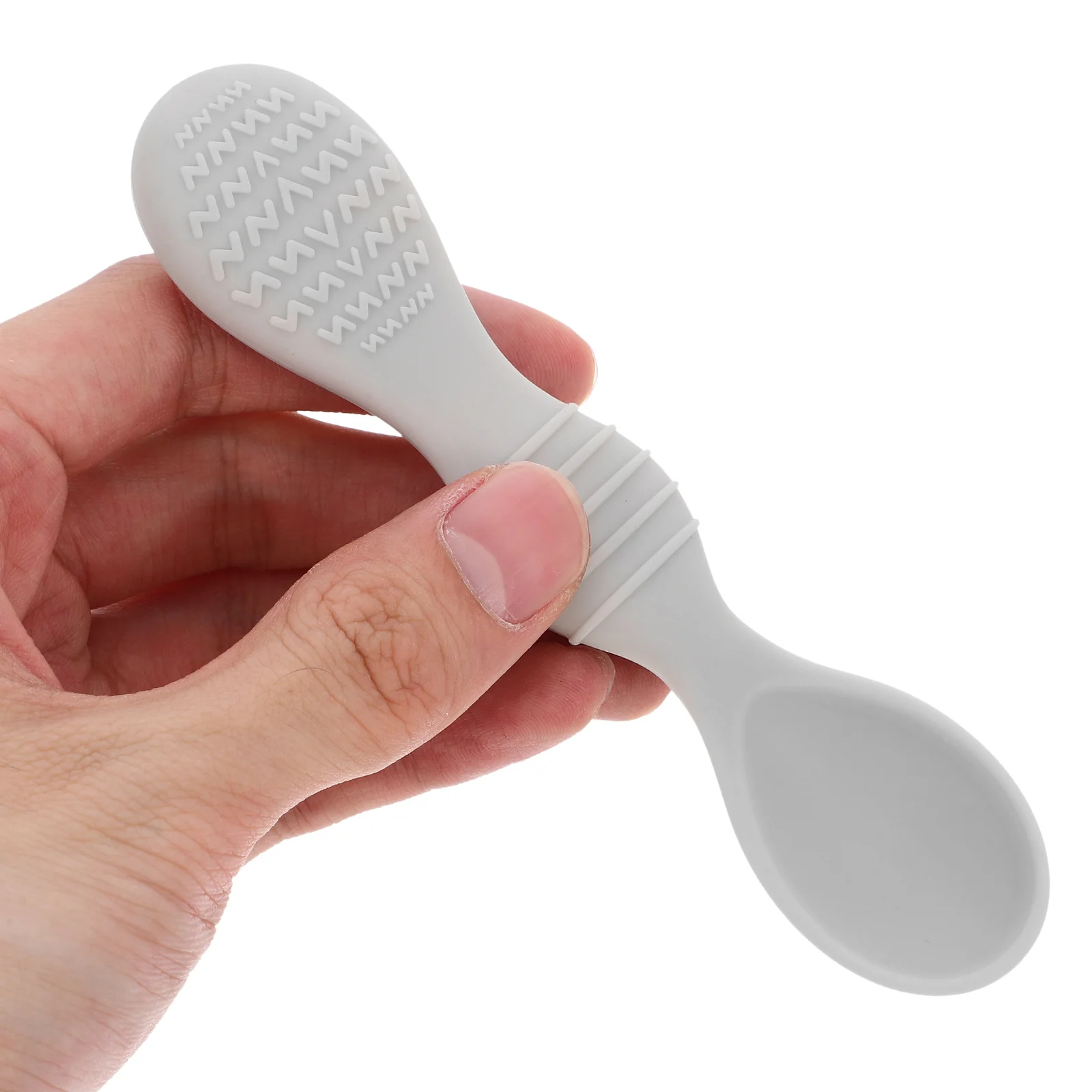Soft Tip Baby Utensils Silicone Feeding Spoon Spoons Toddler First Stage Suction
Soft Tip Baby Utensils Silicone Feeding Spoon Spoons Toddler First Stage Suction