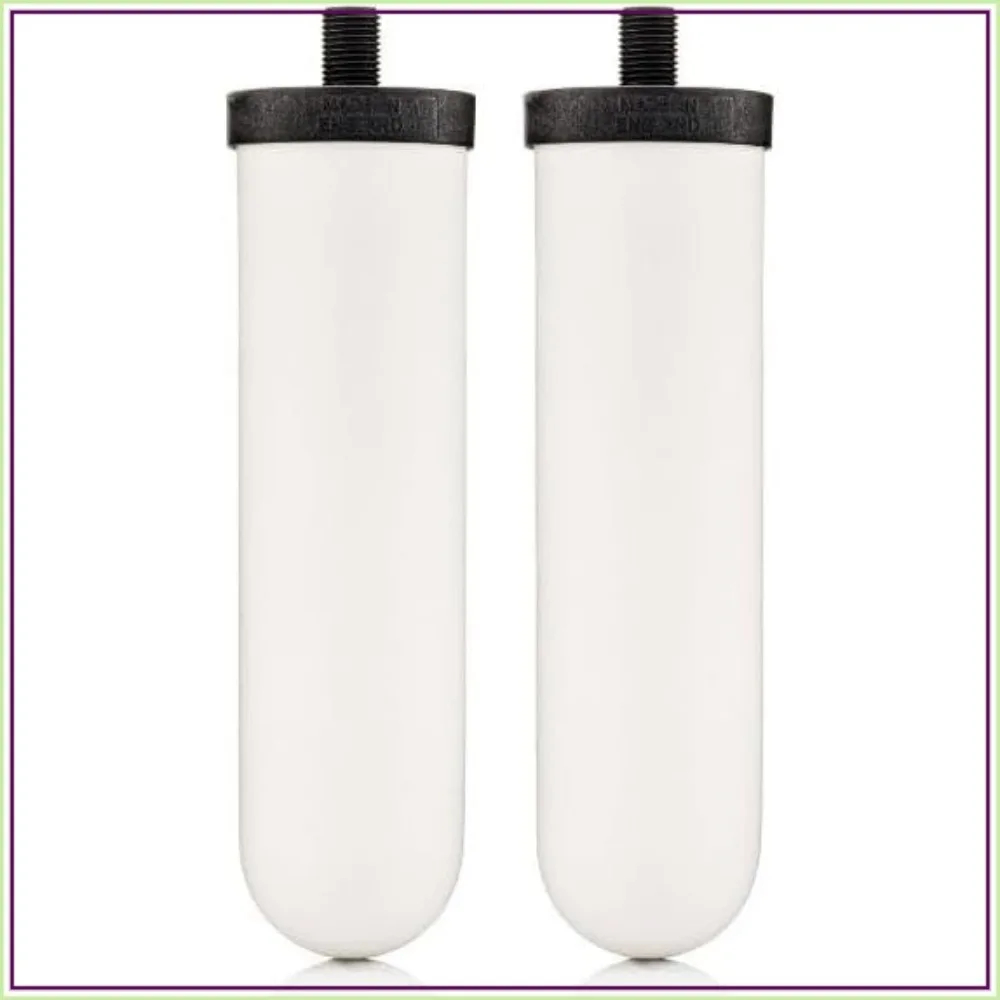 Ceramic Gravity Filter Cartridge, 2 Pack, Reduces Contaminants, Improves Taste, NSF Certified
Ceramic Gravity Filter Cartridge, 2 Pack, Reduces Contaminants, Improves Taste, NSF Certified