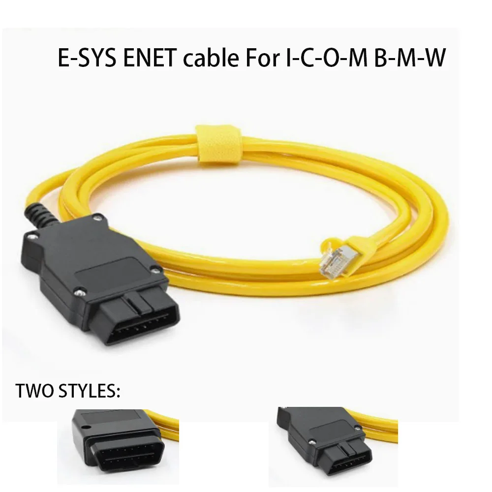 ENET E-SYS OBD2 Cable for B-M-W F Series IC-OM Coding, Wire for Hidden Function & ECU Flash Update Car Diagnostic Cable
ENET E-SYS OBD2 Cable for B-M-W F Series IC-OM Coding, Wire for Hidden Function & ECU Flash Update Car Diagnostic Cable