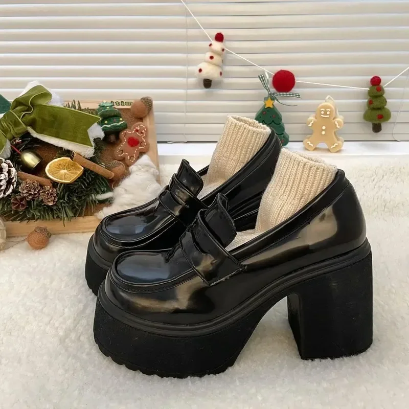 Hot Sale Women Shoes Retro Platform Shoes Casual Uniform High Heel Leather Shoes College Mary Jane Solid Color Ladies Shoes2024
Hot Sale Women Shoes Retro Platform Shoes Casual Uniform High Heel Leather Shoes College Mary Jane Solid Color Ladies Shoes2024