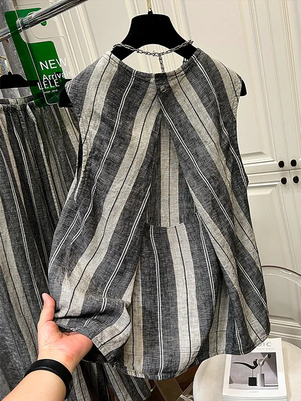 High Quali Extra Large 300 Pou High End European Sle Svel Striped Bal irt Men Women Summer oulder Top
High Quali Extra Large 300 Pou High End European Sle Svel Striped Bal irt Men Women Summer oulder Top