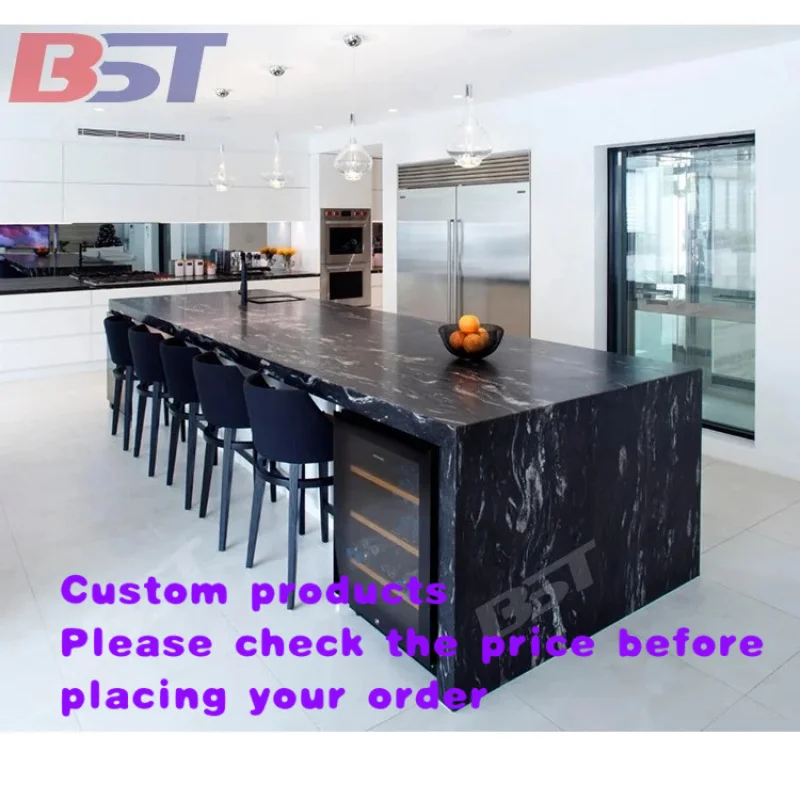 custom.Custom New and Popular Modern Kitchen Island Designs Black Marble Home bar Counter
custom.Custom New and Popular Modern Kitchen Island Designs Black Marble Home bar Counter