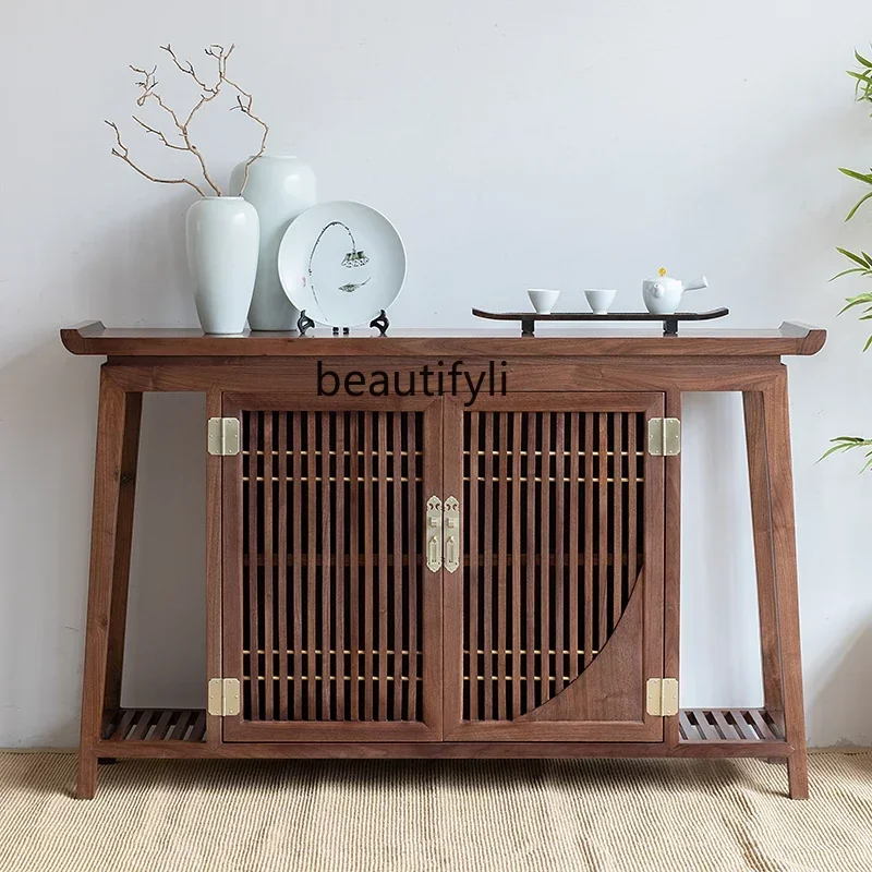 V Modern Minimalist Sideboard Cabinet New Chinese Style Solid Wood Living Room Storage Hallway Shoe Cabinet Partition Low Cabine
V Modern Minimalist Sideboard Cabinet New Chinese Style Solid Wood Living Room Storage Hallway Shoe Cabinet Partition Low Cabine