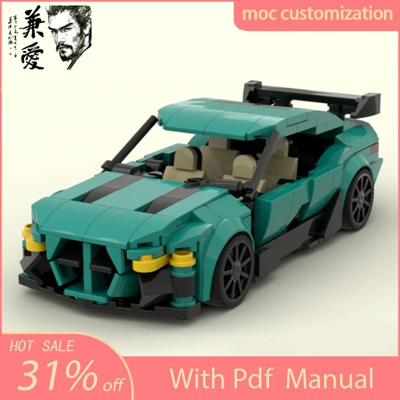 327pcs MOC Speed Champion City Car BMW M3 G80 Supercar Building Blocks Technique Racing Creative Garage Brick Toy Present
327pcs MOC Speed Champion City Car BMW M3 G80 Supercar Building Blocks Technique Racing Creative Garage Brick Toy Present