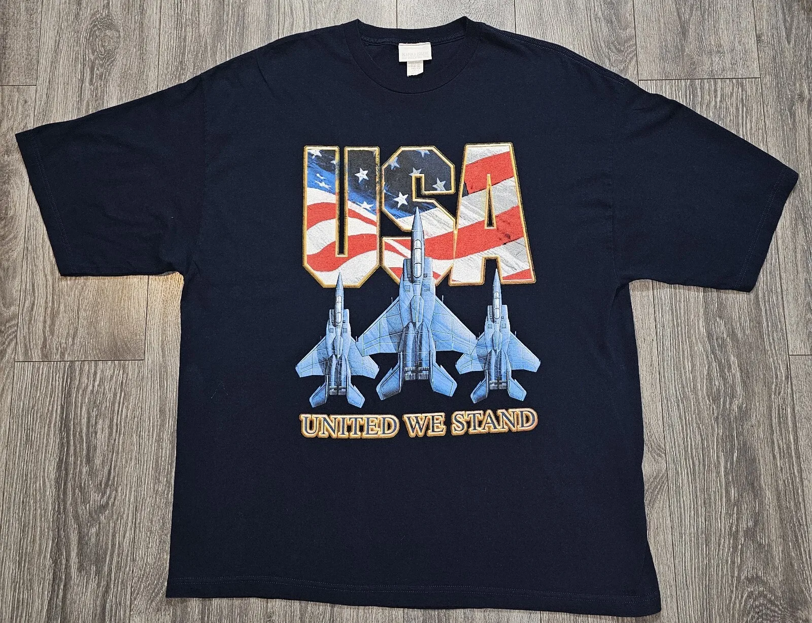 Vintage Y2K 9/11 USA UNITED WE STAND KING SIZE BIG & TALL T SHIRT MEN’S SIZE 3XL
Vintage Y2K 9/11 USA UNITED WE STAND KING SIZE BIG & TALL T SHIRT MEN’S SIZE 3XL