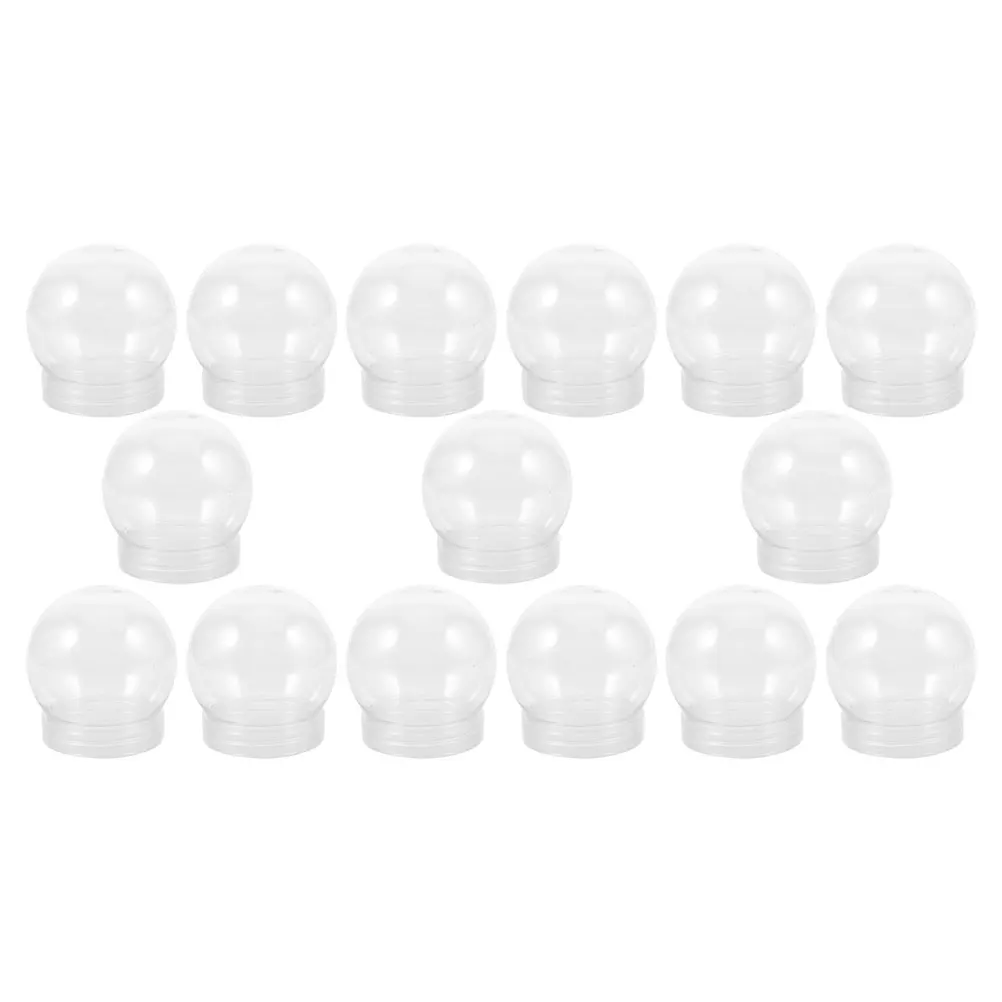 15 Pcs Globe Accessories 4 Inch Winter Snow Globe Craft Kit Clear Plastic Shatterproof Globes DIY Crafts Christmas Winter Decor
15 Pcs Globe Accessories 4 Inch Winter Snow Globe Craft Kit Clear Plastic Shatterproof Globes DIY Crafts Christmas Winter Decor