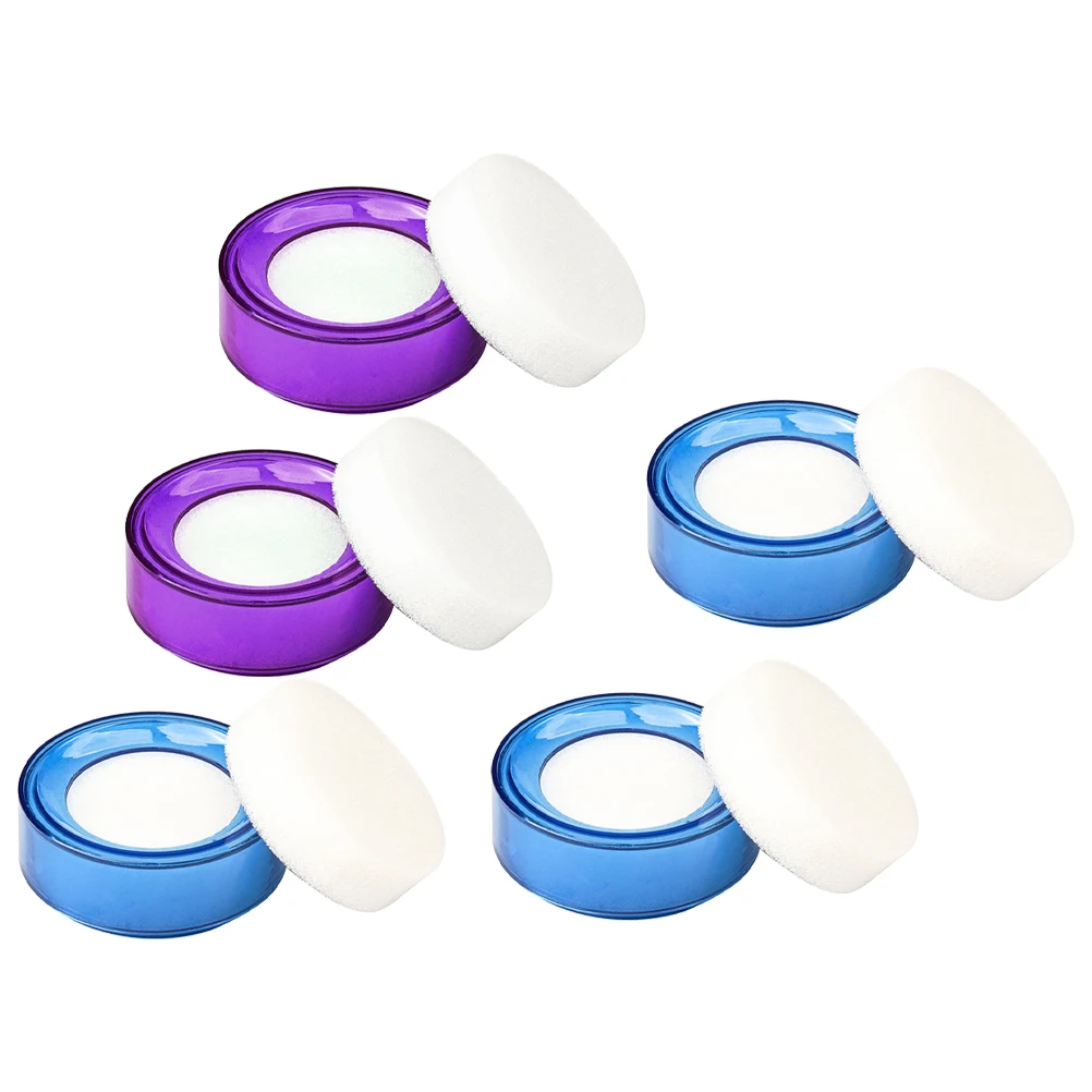 5 Pcs Moistener Sponge Box Money Count Plastic Moisture Cream Finger Wetting with Lid
5 Pcs Moistener Sponge Box Money Count Plastic Moisture Cream Finger Wetting with Lid