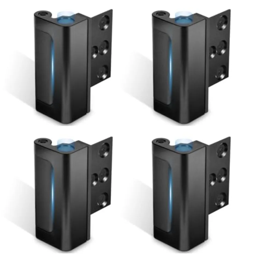Door Reinforcement Lock, 4PACK Home Security Door Lock Withstands 800 lbs, Childproof Top Door Lock Latch for Toddlers Safety,
Door Reinforcement Lock, 4PACK Home Security Door Lock Withstands 800 lbs, Childproof Top Door Lock Latch for Toddlers Safety,