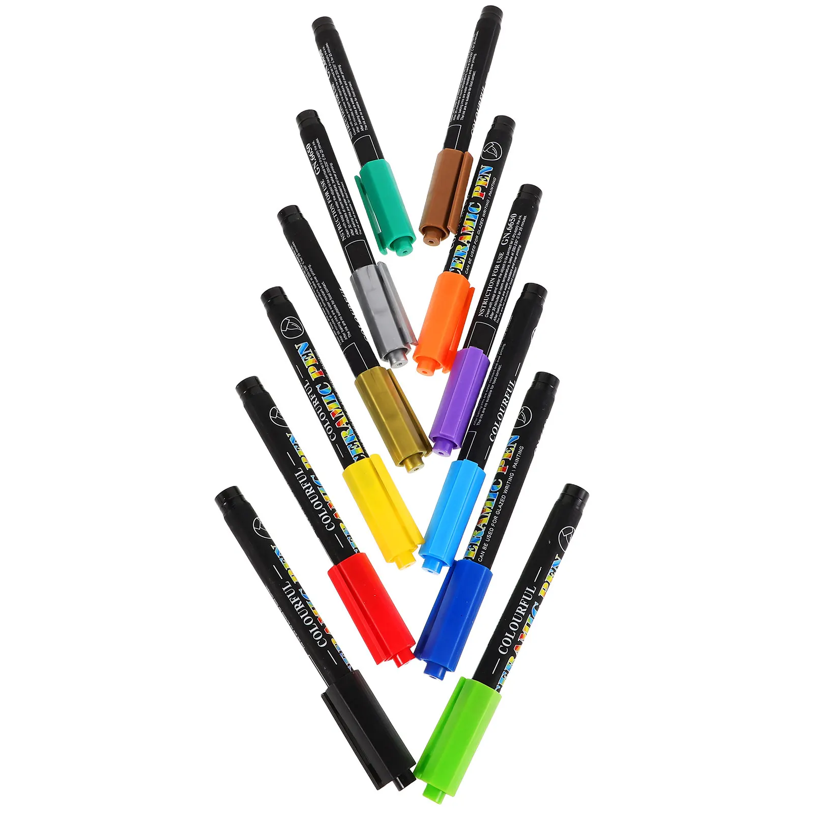 1 set Ceramic Markers 12 Color Drawing Plastic Paint Pens Soft Tip Fine Porcelain DIY Creative Craft Set
1 set Ceramic Markers 12 Color Drawing Plastic Paint Pens Soft Tip Fine Porcelain DIY Creative Craft Set